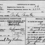 Idaho Death Certificates, 1911-1937